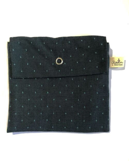 La pochette impermeabile Slowen X Alterosac "Pois in Follia"